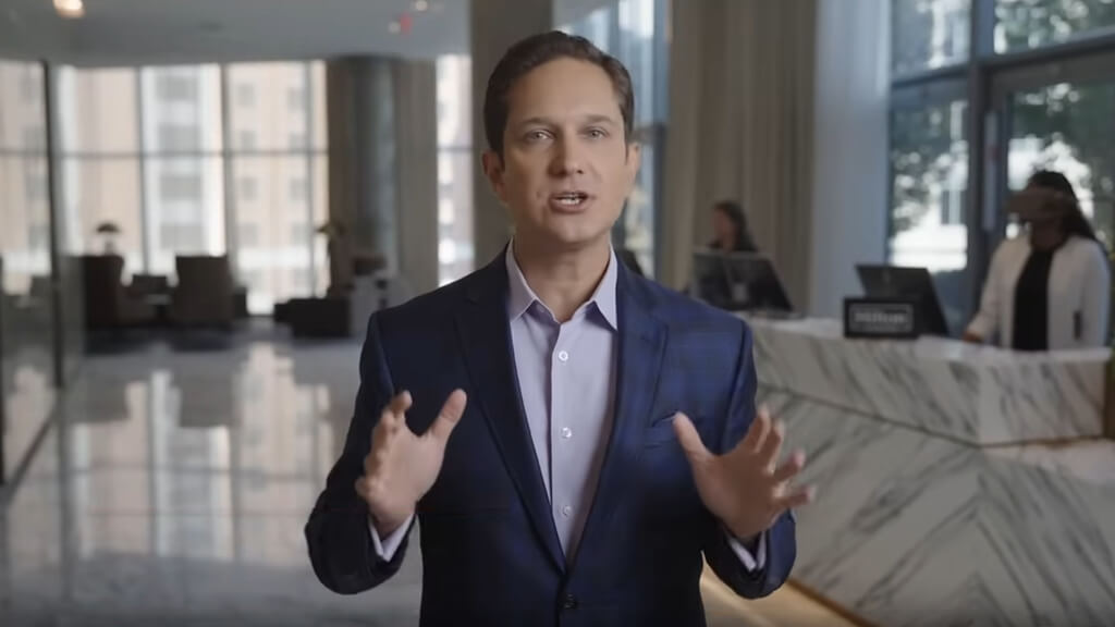 Jason Dorsey representing Hilton and their third-annual 2024 Trends Report